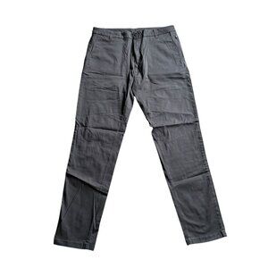 Bird Dogs Mens Athletic Pants Slacks Brown 34x32